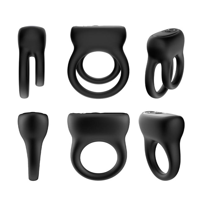 Vibrating cock ring set of 2