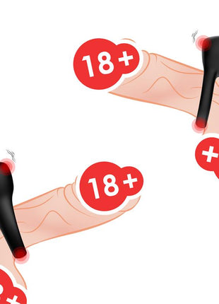 Vibrating cock ring set of 2