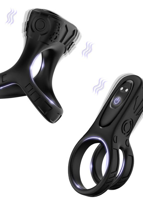 2 Piece Set Mecha Lock Essence Ring