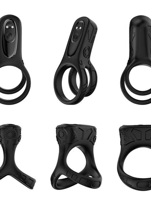 2 Piece Set Mecha Lock Essence Ring