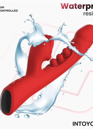 Trixy Vibrator with Tapping Biting and App