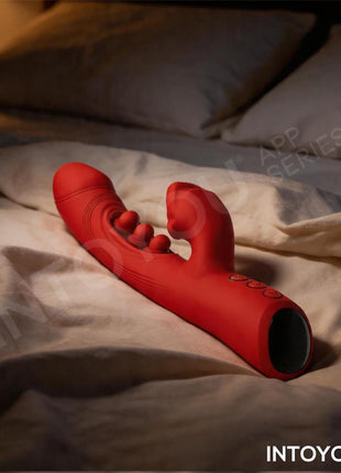Trixy Vibrator with Tapping Biting and App