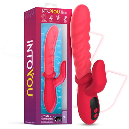 Tingly Vibrator with Finger Waving and App