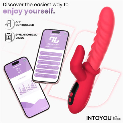 Tingly Vibrator with Finger Waving and App