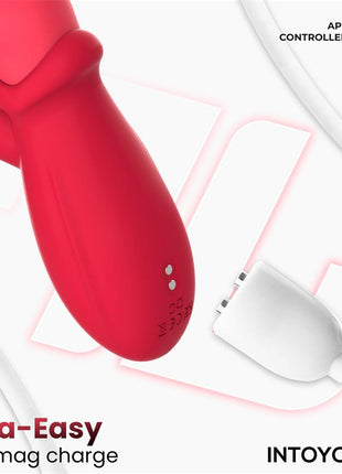 Tingly Vibrator with Finger Waving and App