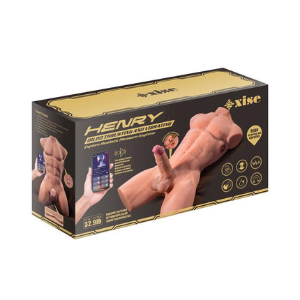 Henry Detachable Thrusting Dildo Masturbator APP