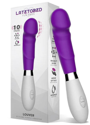 Louver Vibe Silicone Purple