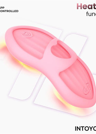 Laia Heated Finger Vibrator and App Pink