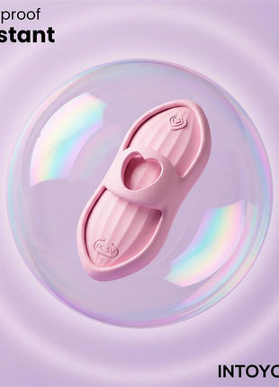 Laia Heated Finger Vibrator and App Pink
