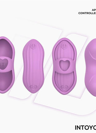 Laia Heated Finger Vibrator with App Lavender