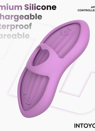 Laia Heated Finger Vibrator with App Lavender