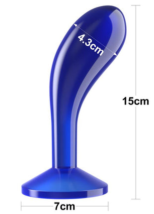 Butt Plug Flawless Clear Blue 6