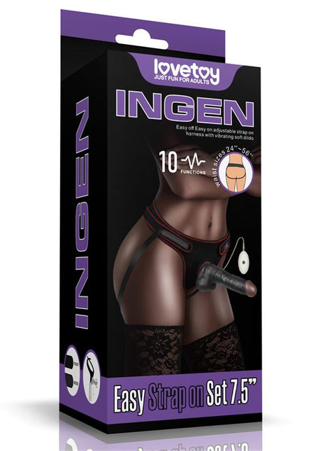 Adjustable Strap on with Dildo 10 Functions 75