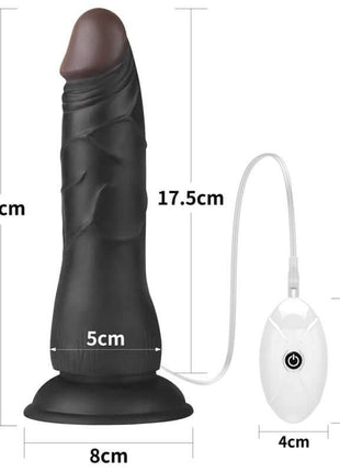 Adjustable Strap on with Dildo 10 Vibrations 7.5