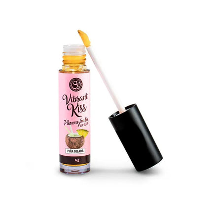 Lip Gloss Vibrant Kiss Piña Colada Flavor