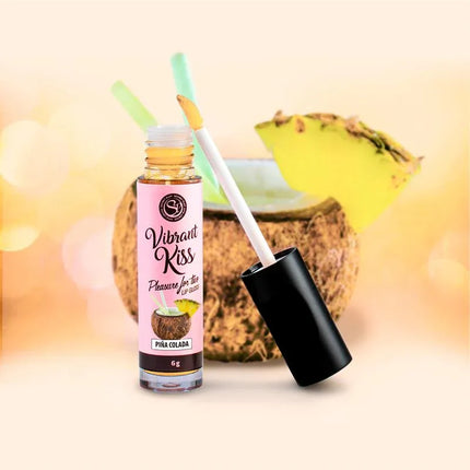 Lip Gloss Vibrant Kiss Piña Colada Flavor