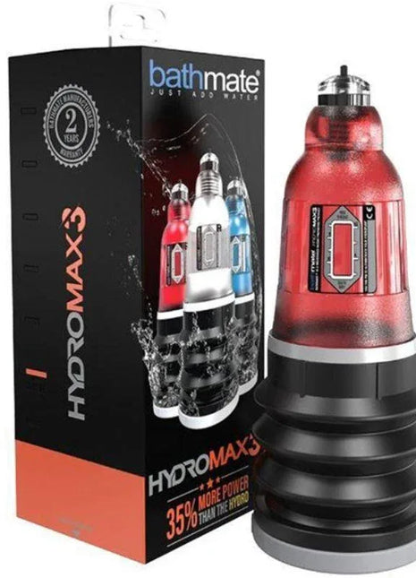 Penis Pump Hydromax3 Red