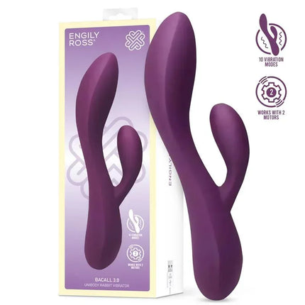 Bacall 3.0 Vibe Injected Double Motor Liquified Silicone USB