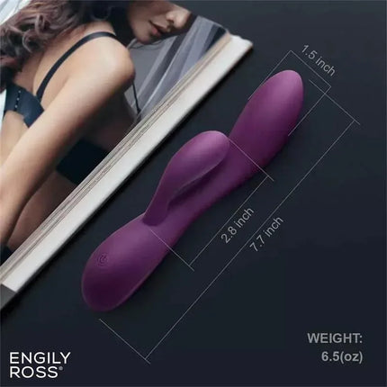 Bacall 3.0 Vibe Injected Double Motor Liquified Silicone USB