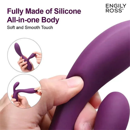 Bacall 3.0 Vibe Injected Double Motor Liquified Silicone USB
