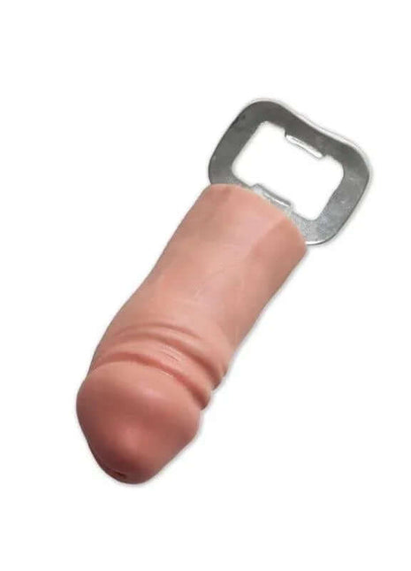 Metal Opener with Rubber Penis