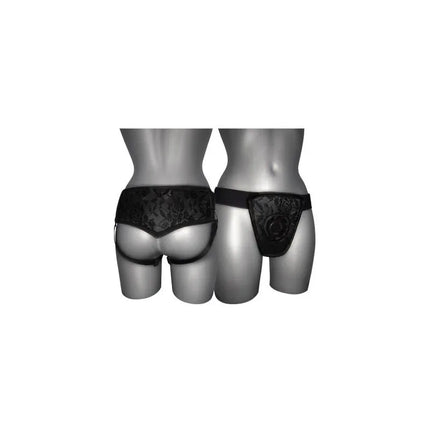 Strap On de Luxe Black With Back S - XL
