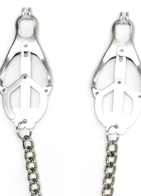Nipple Clamps With Chain - Secretsextoys.store