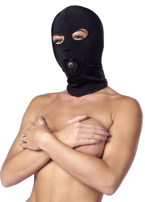 Spandex Hood with Ball Gag