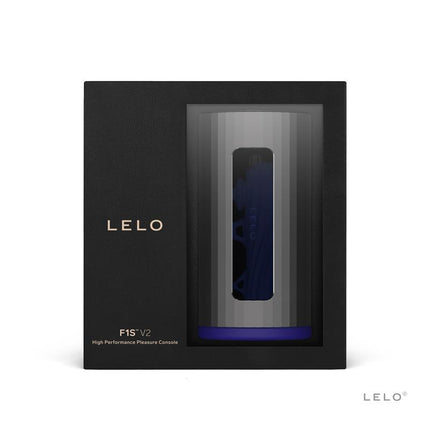Blue F1S V2X Male Masturbator with flexible sleeve and dual motors for powerful stimulation