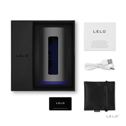 Blue F1S V2X Male Masturbator with flexible sleeve and dual motors for enhanced male pleasure