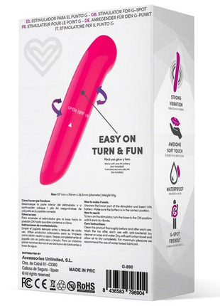 Denzel Stimulator Easy Quick Pink