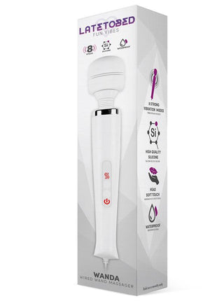 Wanda Wired Wand Massager White