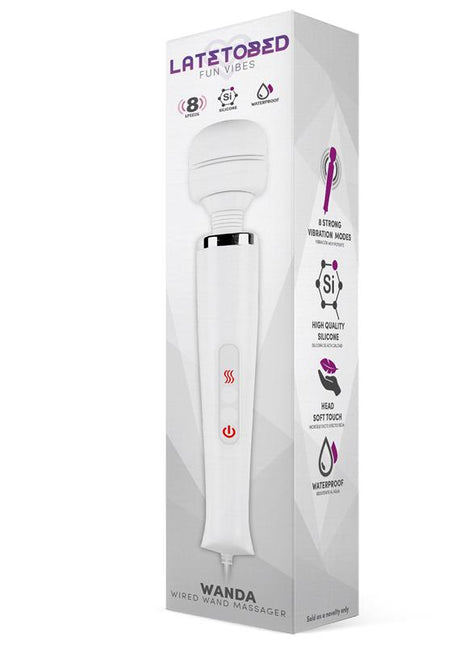 Wanda Wired Wand Massager White