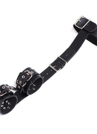 Collar with Restraints Adjustable Black