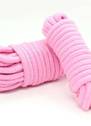 Bondage Cotton Rope 10 Meter Pink