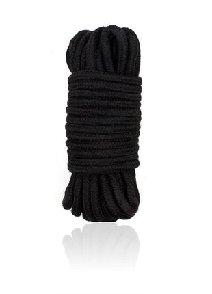 Bondage Cotton Rope 10 Meter Black