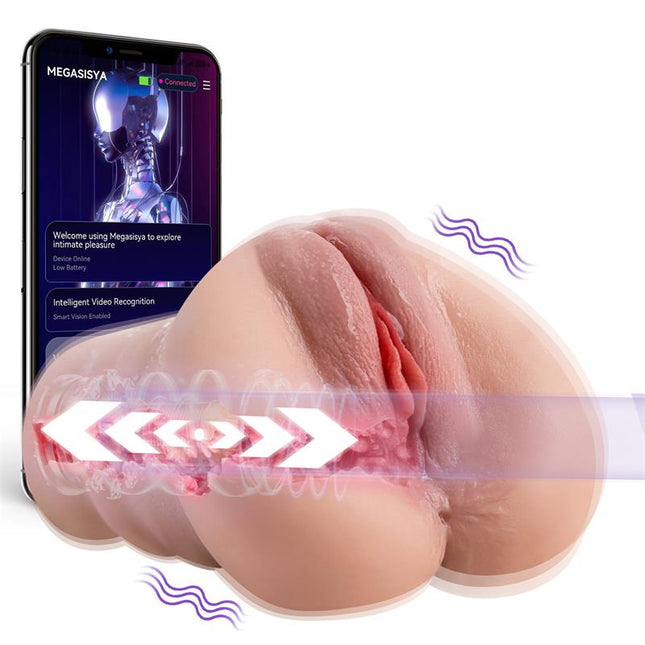 Sora Vagina and Anus with Vibration Thrusting and APP 154 kg