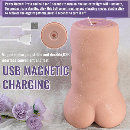 Sora Vagina and Anus with Vibration Thrusting and APP 154 kg