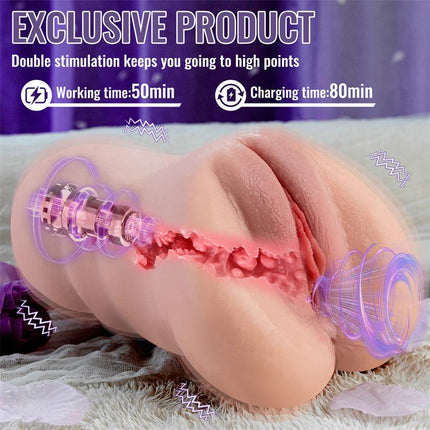Sora Vagina and Anus with Vibration Thrusting and APP 154 kg