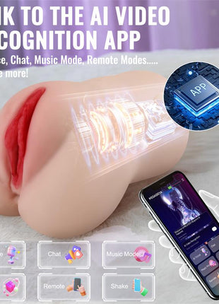 Eliza Vagina and Anus with Vibration Thrusting and APP 183 kg
