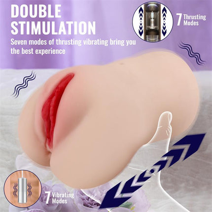 Eliza Vagina and Anus with Vibration Thrusting and APP 183 kg