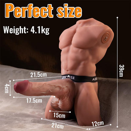Ely Torso with Detachable Dildo Thrusting and APP 41 kg