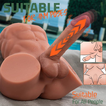 Gretel Semi Torso with Detachable Dildo Thrusting and APP 6 kg