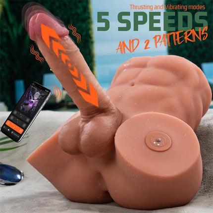 Gretel Semi Torso with Detachable Dildo Thrusting and APP 6 kg