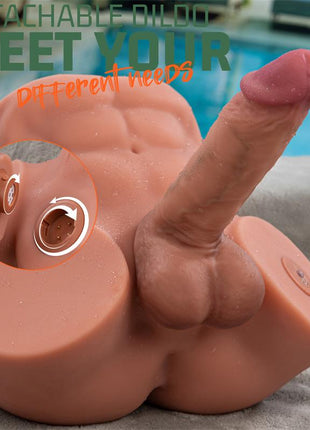 Gretel Semi Torso with Detachable Dildo Thrusting and APP 6 kg