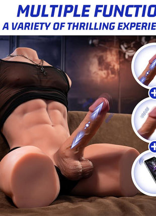 Henry Torso with Detachable Dildo Thrusting and APP 157 kg