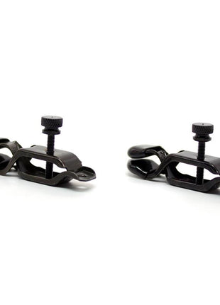 Nipple Clamps Adjustable Metal Black