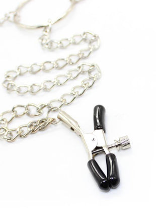 Nipple Clamps and Clit Clamps with Chain Metal