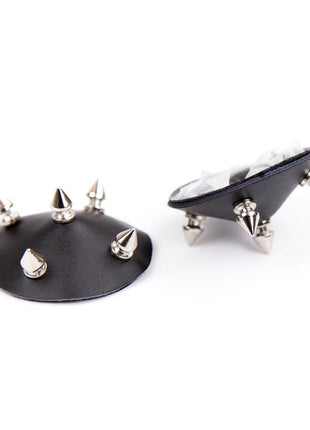 Nipple Covers with Spikes Black