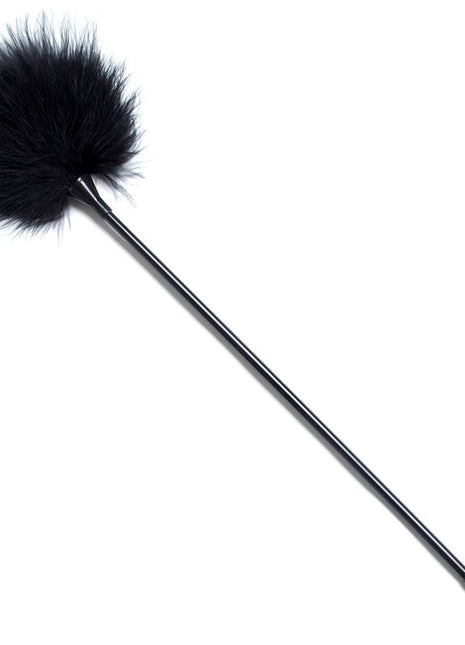 Feather Tickler 40 cm Black